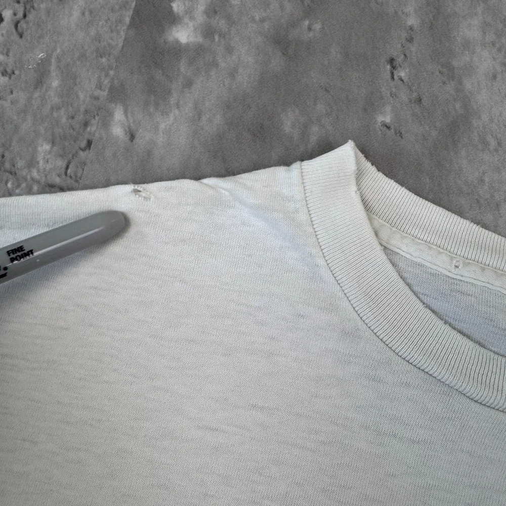 Vintage Banana Republic T-Shirt Mens XL White Promo Travel The World Tokyo 90s